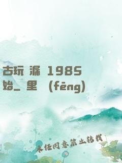 古玩撿漏從1985開始