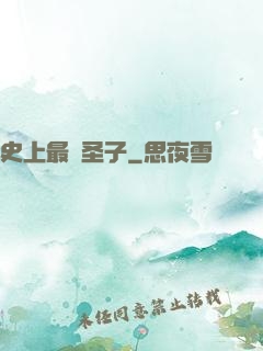 史上最強圣子