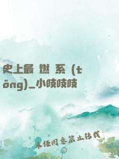 史上最強燃燒系統(tǒng)