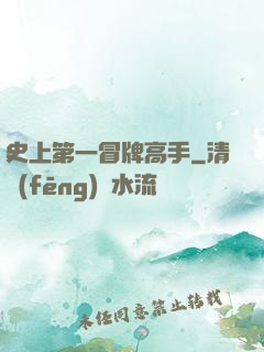 史上第一冒牌高手