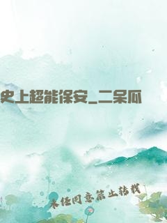 史上超能保安