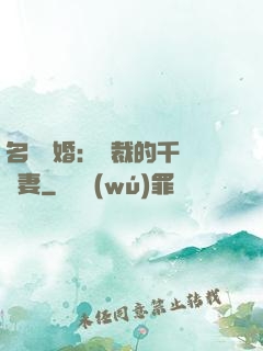 名門閃婚：總裁的千億寵妻