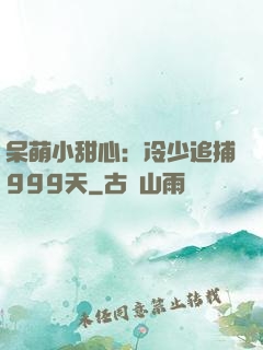 呆萌小甜心：冷少追捕999天