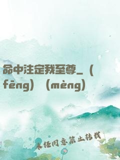 命中注定我至尊