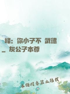 喬峰：你小子不講武德