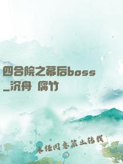 四合院之幕后boss