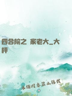 四合院之閻家老大