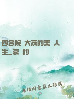 四合院許大茂的美麗人生