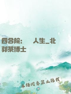 四合院：瀟灑人生