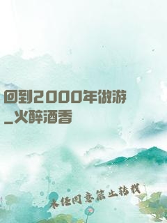 回到2000年做游戲