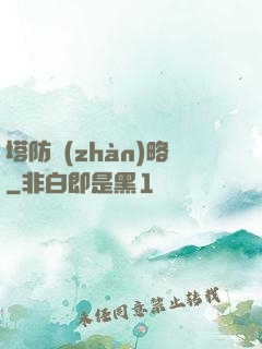塔防戰(zhàn)略