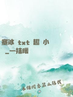 塞冰塊txt筆趣閣小說