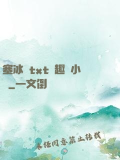 塞冰塊txt筆趣閣小說