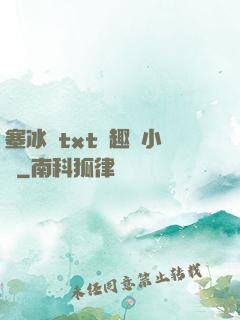 塞冰塊txt筆趣閣小說