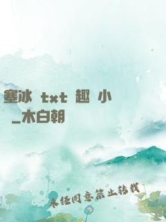 塞冰塊txt筆趣閣小說