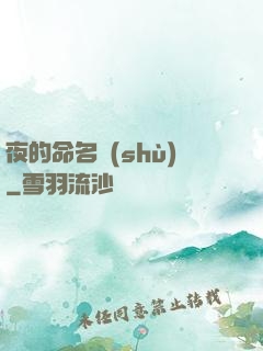 夜的命名術(shù)