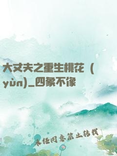 大丈夫之重生桃花運(yùn)