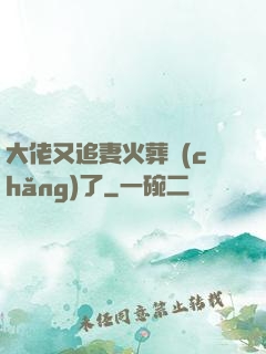 大佬又追妻火葬場(chǎng)了