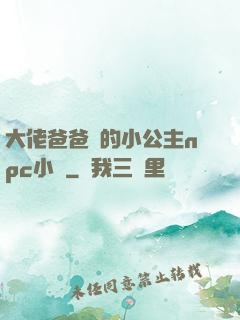 大佬爸爸們的小公主npc小說