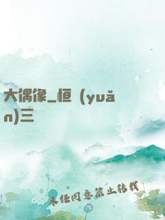 大偶像