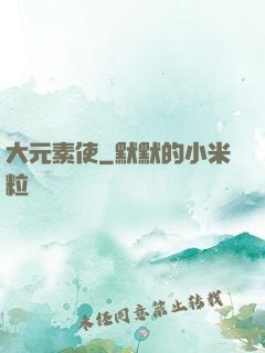大元素使