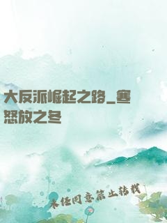 大反派崛起之路