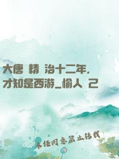 大唐勵精圖治十二年，才知是西游