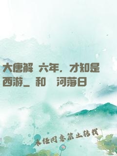 大唐解簽六年，才知是西游