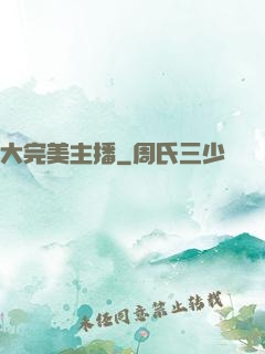 大完美主播