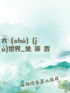 大數(shù)據(jù)世界