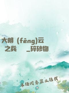 大明風(fēng)云錄之兵鋒殘劍