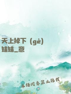 天上掉下個(gè)連妹妹