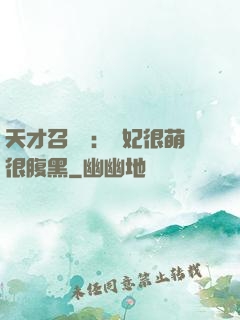 天才召喚師：寵妃很萌很腹黑