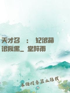 天才召喚師：寵妃很萌很腹黑