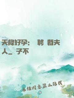 天降好孕：誠聘總裁夫人