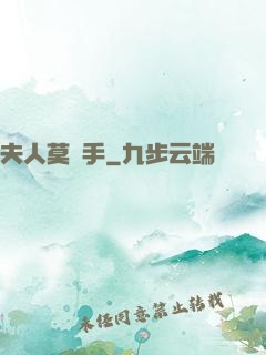夫人莫動手