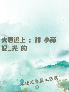 夫君追上門：甜寵小萌妃