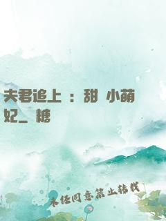 夫君追上門：甜寵小萌妃