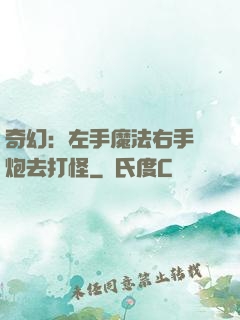 奇幻：左手魔法右手槍炮去打怪