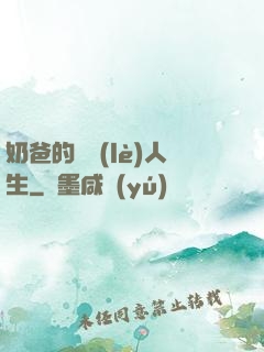 奶爸的娛樂(lè)人生