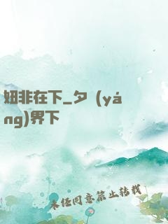 妞非在下