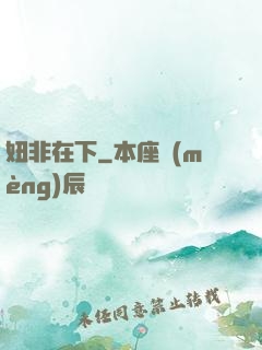 妞非在下