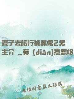 妻子去旅行被黑鬼2男主介紹