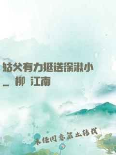 姑父有力挺送徐湫小說