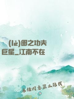 娛樂(lè)圈之功夫巨星