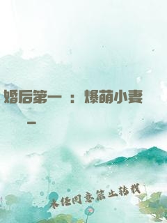 婚后第一寵：爆萌小妻軟綿綿