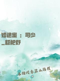 婚途蜜寵：司少強勢寵