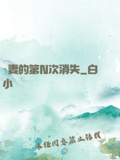 嬌妻的第N次消失
