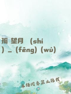 孤樓望月幾時(shí)圓