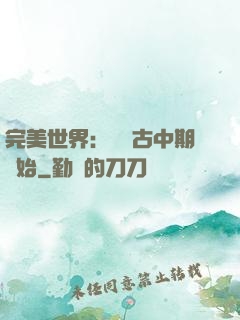 完美世界：從亂古中期開始